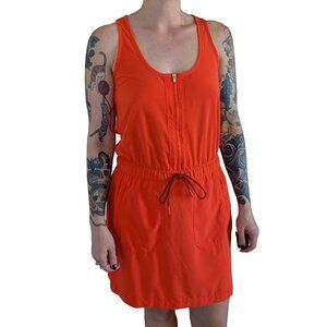 Athleta Expedition Vermillion Orange Skort Dress | 4